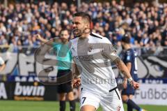 3. Liga; VfB Oldenburg - FC Ingolstadt 04; Tor Jubel Treffer Pascal Testroet (37, FCI)