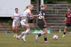 2. Bundesliga Frauen - Saison 2025/26 - FC Ingolstadt 04 Frauen - FCB München II - Zähringer Lucie rot FCB  - Teresa Frizberg (Nr.26 - FC Ingolstadt Frauen I) - XXXXX - Foto: Meyer Jürgen