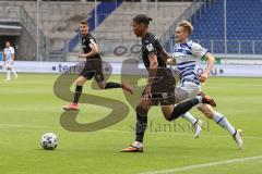 3. Liga - MSV Duisburg - FC Ingolstadt 04 - Justin Butler (31, FCI) Maximilian Sauer (2 MSV)