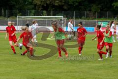 DFB Pokal Frauen Runde 1- Saison 2020/2021 - FC Ingolstadt 04 - SG99 Andernach - Die Spielerinnen beim warm machen - Foto: Meyer Jürgen