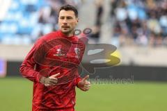 3. Liga; 1. FC Saarbrücken - FC Ingolstadt 04; vor dem Spiel Lukas Fröde (34, FCI)