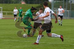 Toto-Pokal Donau/Isar 21/22 - TSV Gaimersheim - FC Gerolfing - Atilla Demir grün Gerofing - Foto: Meyer Jürgen