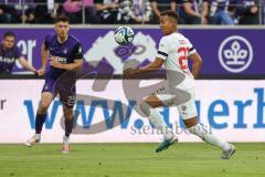 3. Liga; Erzgebirge Aue - FC Ingolstadt 04; Marcel Costly (22, FCI) Rosenlöcher Linus (29 Aue)