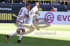 3. Fußball-Liga - Saison 2022/2023 - Borussia Dortmund II - FC Ingolstadt 04 - Tobias Schröck (Nr.21 - FCI) mit einer vergebenen Torchance - Foto: Meyer Jürgen