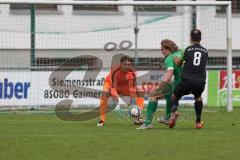 Bezirksliga - Saison 2025/26 - FC Gerolfing - SVA Palzing - Michael Oblinger Torwart Gerolfing - Bastian  Heigl (Nr.2 - FC Gerolfing) - Dominic Schermbach schwarz Palzing - Foto: Meyer Jürgen