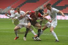 3. Fußball-Liga - Saison 2020/2021 - FC Ingolstadt 04 - FC Viktoria Köln - Filip Bilbija (#35,FCI)  - Foto: Meyer Jürgen