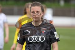 2. Frauen-Bundesliga - Saison 2021/2022 - FC Ingolstadt 04 - SV Henstedt-Ulzburg - Fritz Anna-Lena (#19 FCI) - enttäuschte Gesichter nach dem 1:1 Ausgleich - Foto: Meyer Jürgen