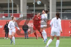 2. Bundesliga Frauen - Saison 2023/24 - FC Ingolstadt 04 Frauen - FC Carl Zeiss Jena - Reininger Pija (Nr.21 - FCI) - Julevic Merza weiss Jena - Foto: Meyer Jürgen