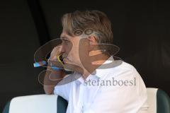 3.Liga - Saison 2023/2024 - Preußen Münster - FC Ingolstadt 04 - Geschäftsführer Sport und Kommunikation Dietmar Beiersdorfer (FCI) -  - Foto: Meyer Jürgen