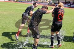 2. Frauen-Bundesliga - Saison 2021/2022 - FC Ingolstadt 04 - TSG 1899 Hoffenheim - Jubel - Der Klassenerhalt ist geschafft - - Foto: Meyer Jürgen