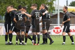 Kreisklasse - Saison 2022/2023 - TSV Gaimersheim - SV Hundszell -  0:1 Führungstreffer durch Marcel Posselt Hundszell - Jubel  - Foto: Meyer Jürgen