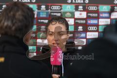 3. Liga - Saison 2024/25 - FC Ingolstadt 04 - 1. FC Saarbrücken - Cheftrainerin Sabrina Wittmann (FCI) - XXXXX - Foto: Meyer Jürgen
