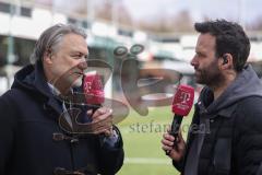 3. Liga; SC Verl - FC Ingolstadt 04; Interview Geschäftsführers Dietmar Beiersdorfer (FCI Sport Kommunikation) Magenta