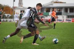 Bezirksliga - Saison 2026/27 - TSV Gaimersheim - FC Türk Sport Garching - Baldwin Wilson weiss Garching - Marcus Keilwerth schwarz Gaimersheim -  Foto: Meyer Jürgen