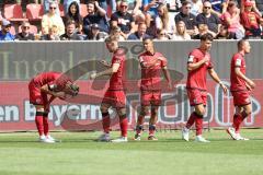 3. Liga; FC Ingolstadt 04 - FC Hansa Rostock; Tor Jubel Treffer 1:0 Dennis Kaygin (10, FCI) Jonas Scholz (15, FCI) Fredrik Carlsen (8, FCI) Marcel Costly (22, FCI) Mads Borchers (9, FCI) Elias Decker (4, FCI) Mattis Hoppe (2, FCI)