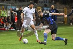 3. Liga; SV Waldhof Mannheim - FC Ingolstadt 04; Justin Butler (31, FCI) Seegert Marcel (5 WM)