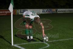 Landesliga - Saison 2025/26 - SV Manching - SC Oberweikertshofen - Rainer Meisinger (Nr.8 - SV Manching) beim Eckball - XXXXX - Foto: Meyer Jürgen