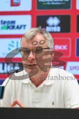 3. Liga; FC Ingolstadt 04 - Alemannia Aachen; Pressekonferenz Pressesprecher Jörg Jakob (FCI)