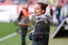 3. Liga; FC Ingolstadt 04 - SV Waldhof Mannheim; Cheftrainerin Sabrina Wittman (FCI)