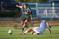 Bezirksliga - Saison 2026/27- TSV Gaimersheim - FC Gerolfing - Ugur Genc (Nr.10 - FC Gerolfing) - Gabriel Weiß (Nr.32 - TSV Gaimersheim) - Foto: Meyer Jürgen