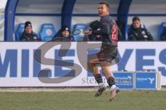 3. Liga - Saison 2025/26 - Hansa Rostock - FC Ingolstadt 04  - Marcel Costly (Nr.22 - FCI) - XXXXX - Foto: Meyer Jürgen