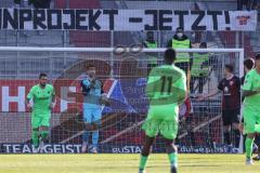 2.BL; FC Ingolstadt 04 - SV Sandhausen; Anwesiungen Torwart Dejan Stojanovic (39 FCI)