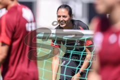 3. Liga; FC Ingolstadt 04 - Trainingsauftakt, erstes Training nach der Sommerpause; Cheftrainerin Sabrina Wittmann (FCI)