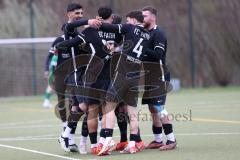 Kreisliga - Saison 2023/24 - FC Fatih Ingolstadt - SV Denkendorf - Der 1:1 Ausgleichstreffer durch Akif Abasikeles schwarz Fatih - jubel - XXXXX - Foto: Meyer Jürgen