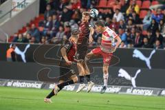 3. Liga; FC Ingolstadt 04 - SSV Jahn Regensburg; Julian Kügel (31, FCI) Bittroff Alexander (13 SSV) David Kopacz (29, FCI)