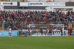 3.Liga - Saison 2022/2023 - TSV 1860 München - FC Ingolstadt 04 - Fans - Choreografie - Foto: Meyer Jürgen