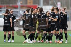 2. Bundesliga Frauen - Saison 2023/24 - FC Ingolstadt 04 Frauen - HSV Fr.1 - Die Mannschaft motiviert sich vor dem Spiel -  - XXXXX - Foto: Meyer Jürgen