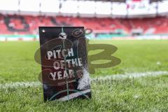 DFB Pokal; FC Ingolstadt 04 - Erzgebirge Aue; Pitch of the Year Gewinner im Sportpark