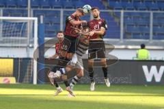 2023_11_11 - 3. Liga - Saison 2023/24 - MSV Duisburg - FC Ingolstadt 04 - Yannick Deichmann (Nr.20 - FCI) - Lukas Fröde (Nr.34 - FCI) - Foto: Meyer Jürgen