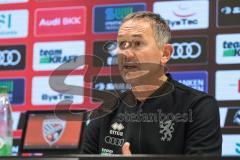 3. Liga; FC Ingolstadt 04 - MSV Duisburg; Pressekonferenz Interview Cheftrainer Achim Beierlorzer (FCI)