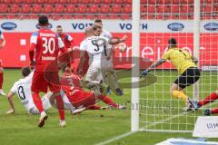 2.BL; 1. FC Heidenheim - FC Ingolstadt 04; Nico Antonitsch (5, FCI) Torwart Müller Kevin (1, FCH) Schöppner Jan (3, FCH) Theuerkauf Norman (30, FCH) Nils Roeseler (13, FCI) Zweikampf Kampf um den Ball vor dem Tor