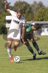 Bezirksliga - Saison 2023/2024 - TSV Gaimersheim - Grüne Heide - Markus Vollnhals (Nr.6 - Gaimersheim) - Thomas Niggl grün Grüne Heide - Foto: Meyer Jürgen