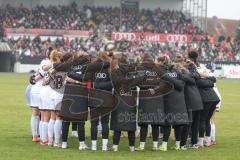 DFB -Pokal Frauen - Saison 2025/26 - FC Ingolstadt 04 Frauen - FC Bayern München - Die Mannschaften vor dem Spiel - XXXXX - Foto: Meyer Jürgen
