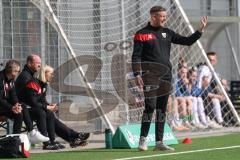 2. Bundesliga Frauen - Saison 2024/25 - FC Ingolstadt 04 Frauen - SC Sand - Cheftrainer Benjamin Stolte (FCI Frauen) - XXXXX - Foto: Meyer Jürgen