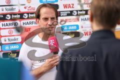 3. Liga; Rot-Weiss Essen - FC Ingolstadt 04; vor dem Spiel Cheftrainer Rüdiger Rehm (FCI)