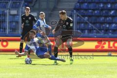 3. Liga - 1. FC Magdeburg - FC Ingolstadt 04 - Brünker Kai (9 Magdeburg) Tobias Schröck (21, FCI)