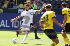 3. Fußball-Liga - Saison 2022/2023 - Borussia Dortmund II - FC Ingolstadt 04 - Pascal Testroet (Nr.37 - FCI) - Foto: Meyer Jürgen