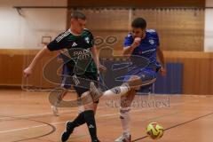 Hallenturnier Gaimersheim - Saison 2025/26 - TSV Gaimersheim - DJK Ingolstadt - Quendrin Hoti schwarz Gaimersheim - Ivo Karlovic blau DJK - Foto: Meyer Jürgen