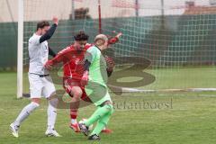 Kreisklasse - Saison 2025/26- Türk SV Ingolstadt - MTV Ingolstadt-  - Daniel Drotleff rot Türkisch - Marco Battaglia weiss MTV - Ivan Covic TW MTV - Foto: Meyer Jürgen