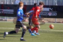 A - Junioren Bundesliga Süd/Südwest -  Saison 2021/2022 - FC Ingolstadt 04 - 1. FC Saarbrücken - Krupa Jerpen (#10 FCI) - Foto: Meyer Jürgen