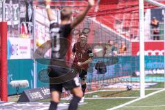 3. Liga; FC Ingolstadt 04 - VfB Lübeck; Tor Jubel Treffer Moritz Seiffert (23, FCI) Yannick Deichmann (20, FCI)