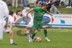 Landesliga - Saison 2024/25 - SV Manching - FC Kempten - Maximilian Eberwein (Nr.4 - SV Manching) - XXXXX - Foto: Meyer Jürgen
