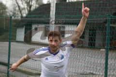 Kreisliga - Saison 2022/2023 - Sv Hundszell - TSV Ober/Unterhaunstadt - Der 1:1 Ausgleichstreffer durch Maximilian Friebe weiss Hundszell - jubel - Foto: Meyer Jürgen