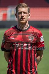 Denis Linsmayer (23, FCI) ; FC Ingolstadt 04; 3.Liga, Porträttermin 2022/2023,