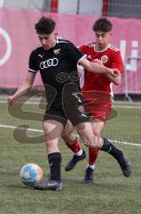 B-Junioren - Bayernliga -  Fc Ingolstadt 04 - TSG 1860 Rosenheim - Drakulic Ognjen schwarz  FCI -  Foto: Meyer Jürgen