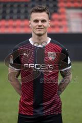 Florian Pick (26 FCI); FC Ingolstadt 04; 2.BL, Porträttermin 2021/2022